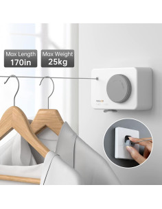 Cuerda Retráctil para Ropa Mbillion 4.2m Acero Inoxidable 2