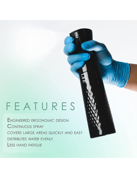 Botella de Spray Biselada L3V3L3 300 ml - Neblina Fina