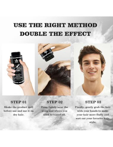 Polvo Voluminizador para Cabello CNNY 30g - Texturizador Masculino