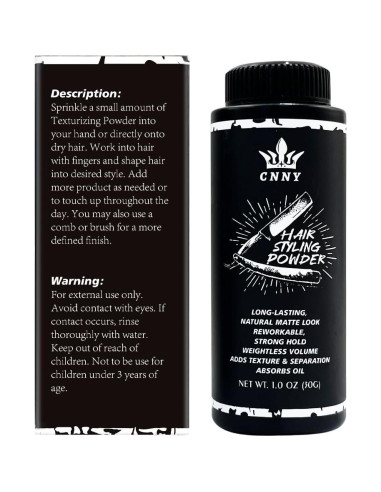 Polvo Voluminizador para Cabello CNNY 30g - Texturizador Masculino