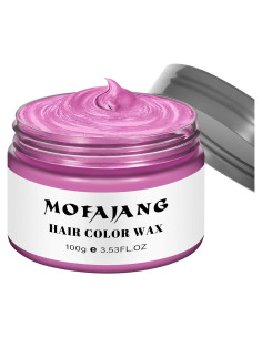 Cera Temporal para Cabello EFLY 120 g Rosa - Fácil de Limpiar