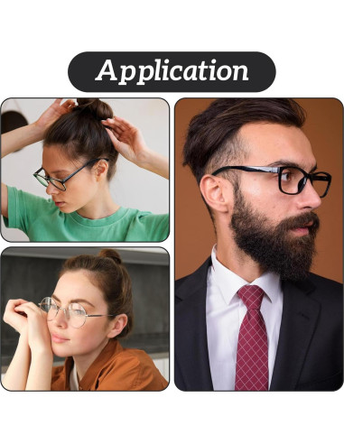 4 Pares Almohadillas Silicona Antideslizantes Gafas COMNICO