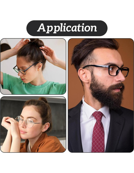 4 Pares Almohadillas Silicona Antideslizantes Gafas COMNICO