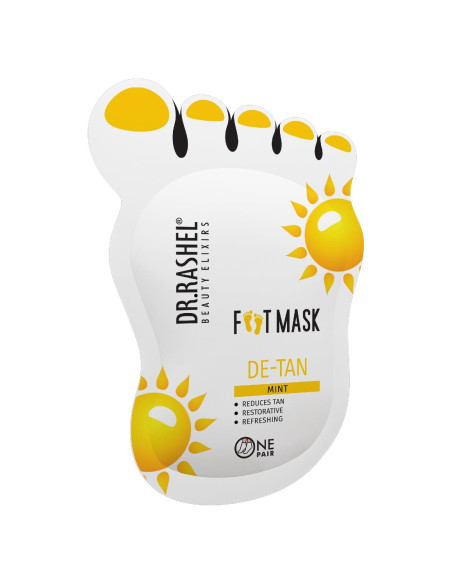 Mascarilla Exfoliante para Pies DR.RASHEL - 1 Par Hidratante