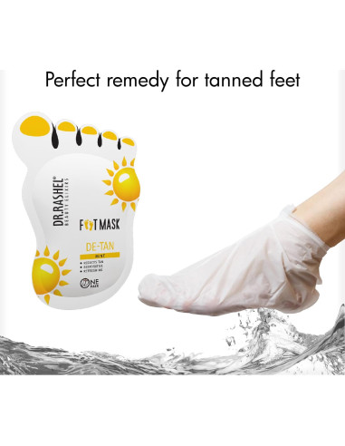 Mascarilla Exfoliante para Pies DR.RASHEL - 1 Par Hidratante