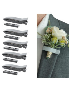 5 Sujetadores Magnéticos Premium My Dream Ceremony Gris