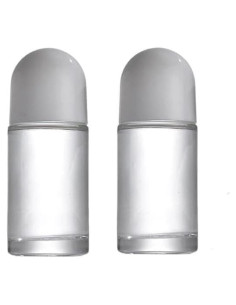 Juego de 2 Botellas de Rodillo de Vidrio 50ML WLSuDHoncc