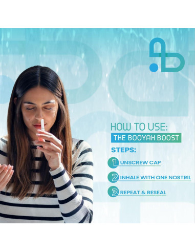 Palitos Nasales Aromaterapia Booyah Blast Frío Invernal 4PK