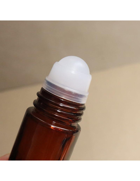 Set de 2 Botellas de Vidrio Marrón 30ml YuanHolumid para Aceites