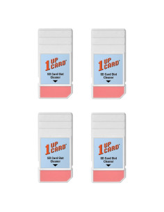 Limpiador de ranura para tarjeta SD 1UPcard - Paquete de 4