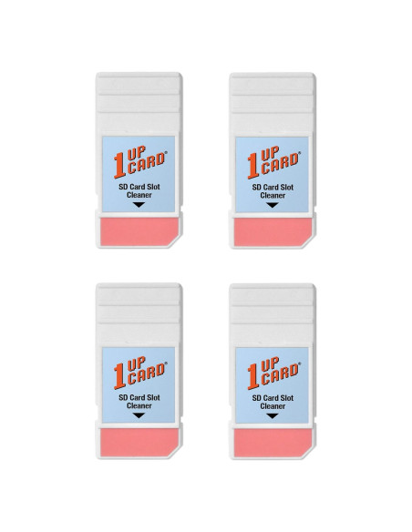Limpiador de ranura para tarjeta SD 1UPcard - Paquete de 4