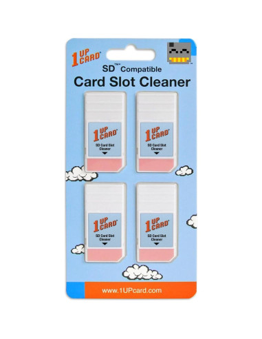 Limpiador de ranura para tarjeta SD 1UPcard - Paquete de 4