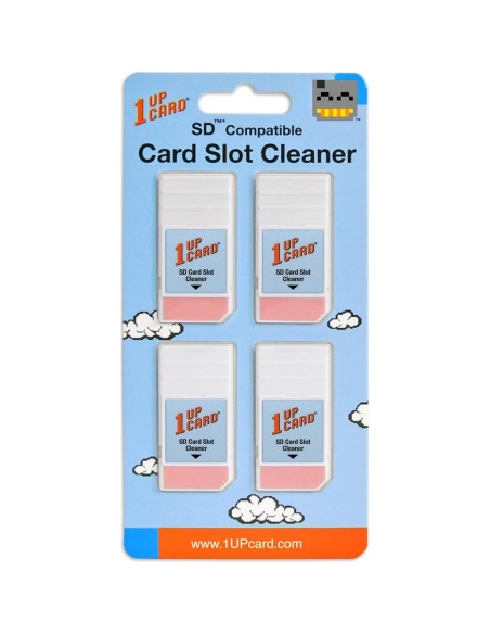 Limpiador de ranura para tarjeta SD 1UPcard - Paquete de 4