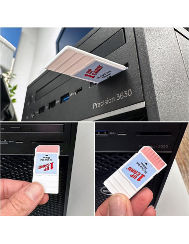 Limpiador de ranura para tarjeta SD 1UPcard - Paquete de 4