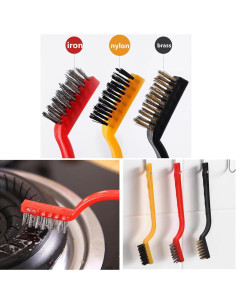 Juego de Cepillos de Limpieza RHUISHU para Rincones y Grietas 2