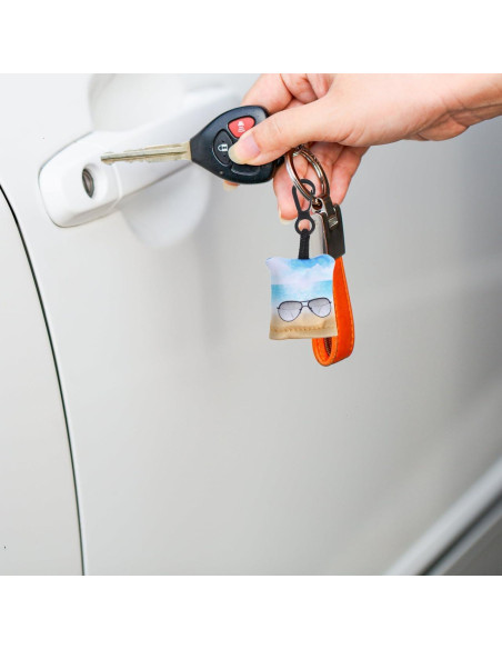 Limpiador de Lentes de Microfibra FOMIYES con Llavero 4.5x4cm