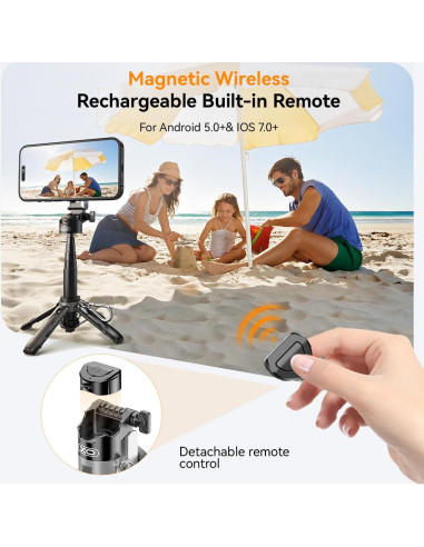 Palillo de Selfie Magnético 4 en 1 Sanqi Youpin Mini Trípode