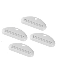 5 Exprimidores de Pasta de Dientes Cauaoa Blancos Prácticos
