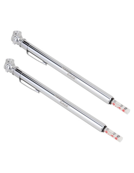 Medidor de Presión de Neumáticos Accu-Gage 10-50 PSI Acero Inoxidable