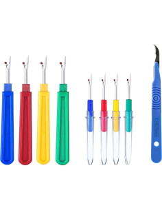 Set de 9 Descosedores Coloridos con Cortador de Costuras 2