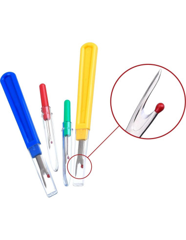 Set de 9 Descosedores Coloridos con Cortador de Costuras