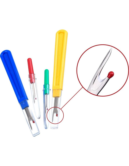 Set de 9 Descosedores Coloridos con Cortador de Costuras