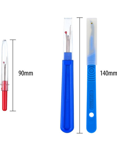 Set de 9 Descosedores Coloridos con Cortador de Costuras