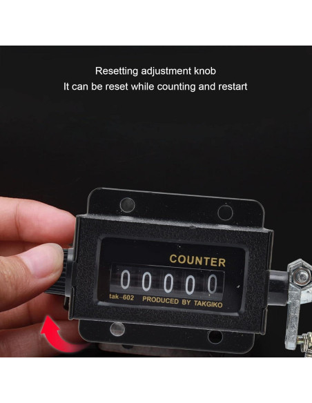 Contador Mecánico 5 Dígitos Yosoo Health Gear 0-99999