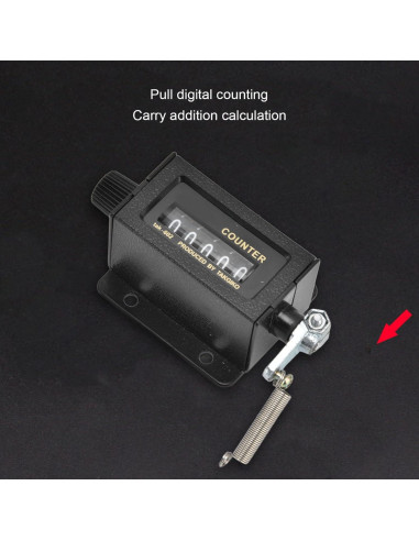 Contador Mecánico 5 Dígitos Yosoo Health Gear 0-99999