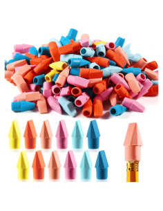 600 Borradores de Goma Quuhooki Multicolor para Lápices