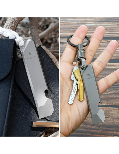 Barra de Palanca de Titanio BANG TI EDC 9.19 cm Multiusos