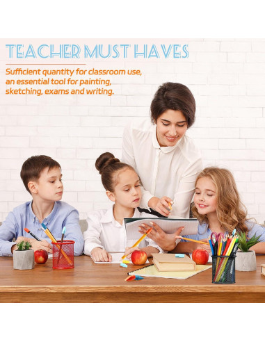 600 Borradores de Goma Quuhooki Multicolor para Lápices