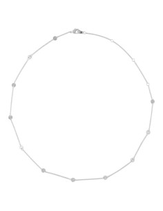 Collar de Cadena Disc HONEYCAT en Plata - Joyería Minimalista