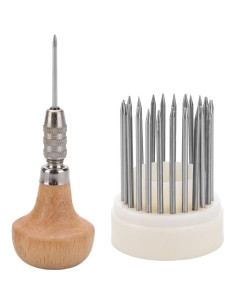 Juego de Herramientas de Beading Yosoo 24 Piezas Metal 2