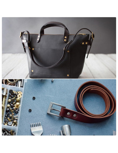 Kit de Remaches y Arandelas de Cobre uxcell - 39 Piezas