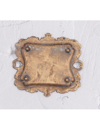 Bandeja de Anillos Dorada Vintage Tstarer 13.5x11.4cm