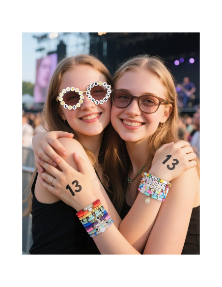 Kit de Fabricación de Pulseras Mio Angle 7500 Pcs Perlas de Arcilla