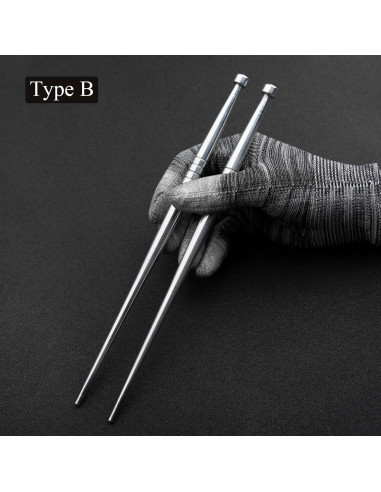 Gancho de Raíz Bonsai Recto TianBonsai 240 mm Aluminio