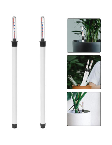 Medidor de Agua para Plantas VOSAREA 2 Pcs Indicador Nivel