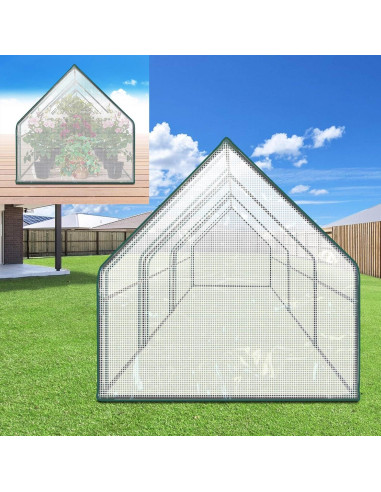 Invernadero Mini Portátil BenefitUSA 2.41m x 0.91m x 0.91m