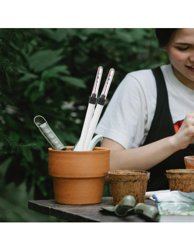 Medidor de Agua para Plantas VOSAREA 2 Pcs Indicador Nivel
