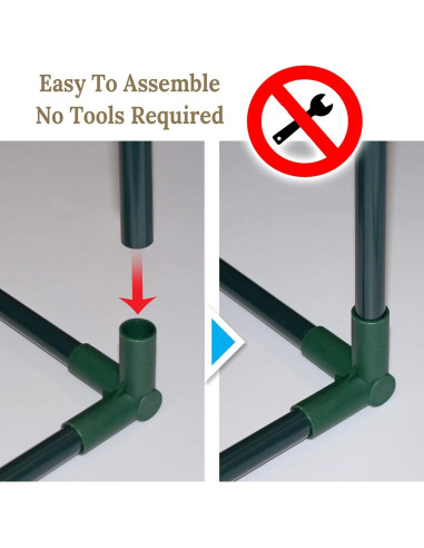 Invernadero Mini Portátil BenefitUSA 2.41m x 0.91m x 0.91m
