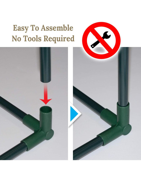 Invernadero Mini Portátil BenefitUSA 2.41m x 0.91m x 0.91m