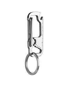 Llave de Carabiner Noopel con Abrebotellas y 4 Llaves Allen