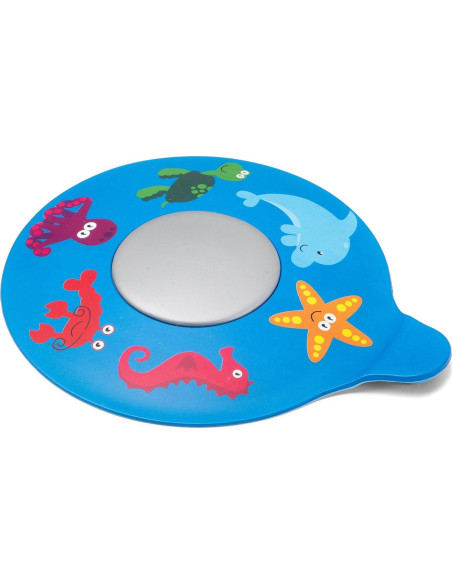 Tapón de Baño LittleFoot Nation Silicona Azul 12.95 cm