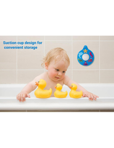 Tapón de Baño LittleFoot Nation Silicona Azul 12.95 cm