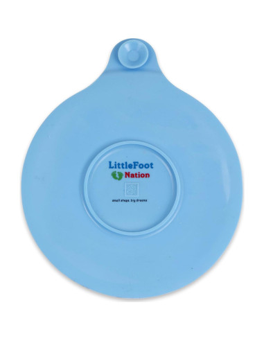 Tapón de Baño LittleFoot Nation Silicona Azul 12.95 cm
