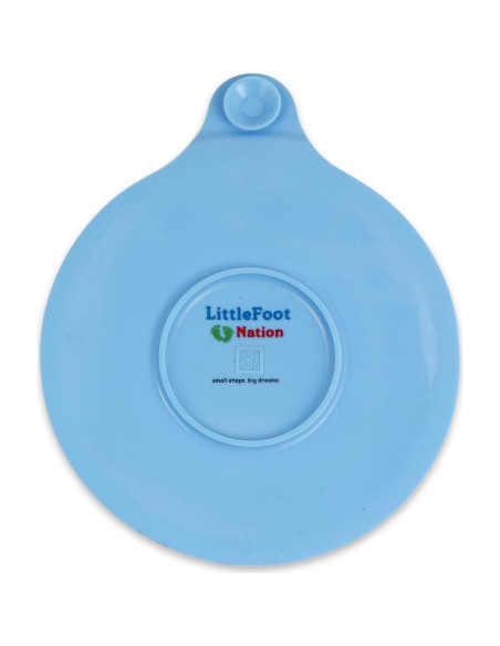 Tapón de Baño LittleFoot Nation Silicona Azul 12.95 cm