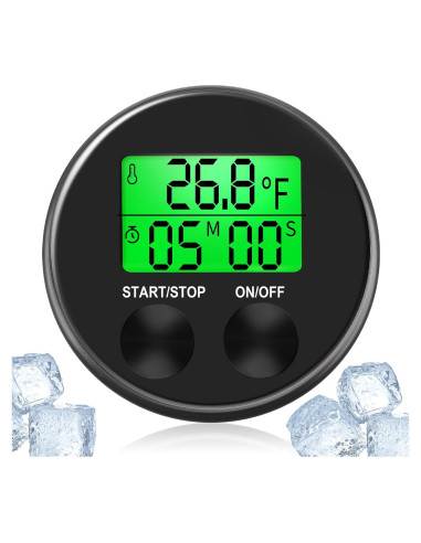 Termómetro de Baño de Hielo WEBEST 2 en 1 IPX7 -20C a 70C