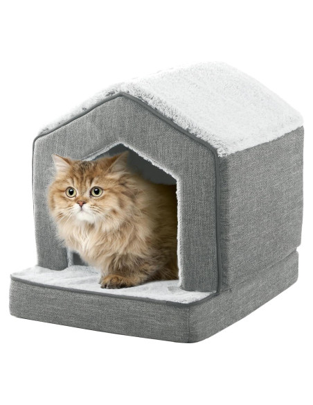 Casa Ortopédica para Gatos DEBANG HOME 45.72x38.1x43.18cm Gris